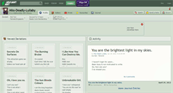 Desktop Screenshot of miss-deadly-lullaby.deviantart.com