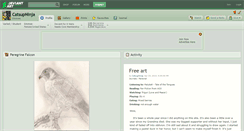 Desktop Screenshot of catsupninja.deviantart.com