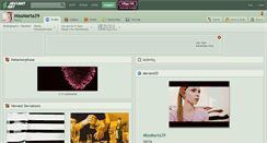 Desktop Screenshot of missmarta39.deviantart.com