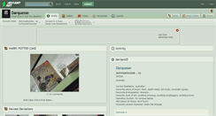 Desktop Screenshot of darquesse.deviantart.com