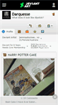 Mobile Screenshot of darquesse.deviantart.com