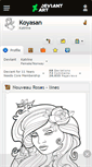 Mobile Screenshot of koyasan.deviantart.com