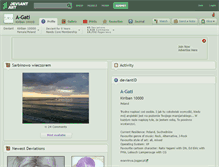 Tablet Screenshot of a-gati.deviantart.com