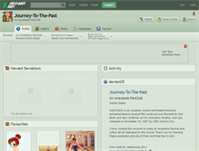 Tablet Screenshot of journey-to-the-past.deviantart.com