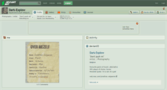 Desktop Screenshot of dark-explow.deviantart.com