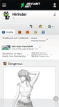 Mobile Screenshot of nirindel.deviantart.com