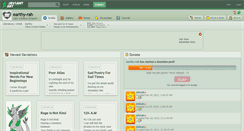 Desktop Screenshot of earthy-rah.deviantart.com