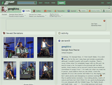 Tablet Screenshot of geegikinz.deviantart.com