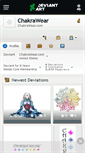 Mobile Screenshot of chakrawear.deviantart.com