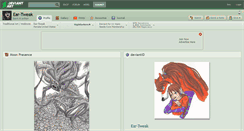 Desktop Screenshot of ear-tweak.deviantart.com