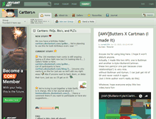 Tablet Screenshot of cartters.deviantart.com