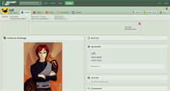 Desktop Screenshot of cyli.deviantart.com