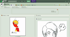 Desktop Screenshot of miksu-kun.deviantart.com