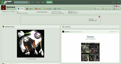 Desktop Screenshot of molonara.deviantart.com