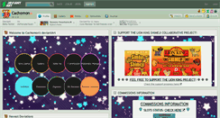 Desktop Screenshot of cachomon.deviantart.com