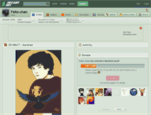 Tablet Screenshot of faito-chan.deviantart.com
