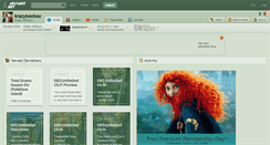 Desktop Screenshot of krazykeekee.deviantart.com