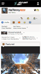 Mobile Screenshot of haltenny.deviantart.com