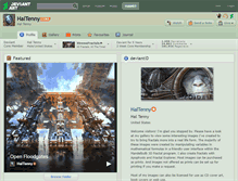 Tablet Screenshot of haltenny.deviantart.com
