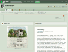 Tablet Screenshot of essamdesigns.deviantart.com