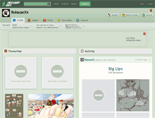 Tablet Screenshot of bukauacxx.deviantart.com