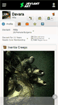 Mobile Screenshot of davara.deviantart.com