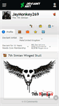 Mobile Screenshot of jaymonkey269.deviantart.com