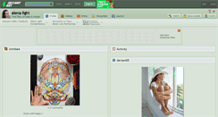 Desktop Screenshot of alena-light.deviantart.com