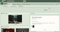 Desktop Screenshot of deadheir.deviantart.com