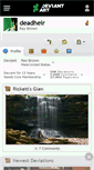 Mobile Screenshot of deadheir.deviantart.com