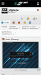 Mobile Screenshot of joppepe.deviantart.com