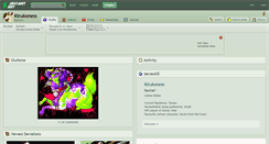 Desktop Screenshot of kirukoness.deviantart.com