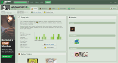 Desktop Screenshot of ladygagainspired.deviantart.com