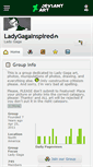 Mobile Screenshot of ladygagainspired.deviantart.com
