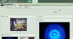 Desktop Screenshot of mr-mortification.deviantart.com