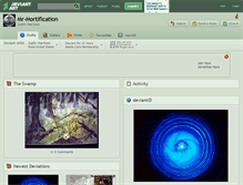 Tablet Screenshot of mr-mortification.deviantart.com