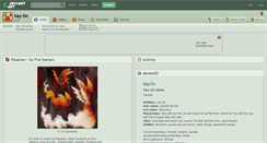 Desktop Screenshot of kay-lin.deviantart.com