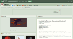 Desktop Screenshot of drakshira.deviantart.com