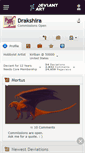 Mobile Screenshot of drakshira.deviantart.com