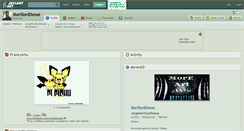 Desktop Screenshot of morillonetesse.deviantart.com