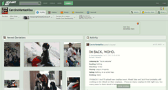 Desktop Screenshot of carcinovantaskisu.deviantart.com