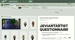 Desktop Screenshot of barakaldo.deviantart.com