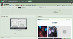 Desktop Screenshot of nardoxic.deviantart.com