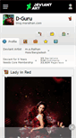 Mobile Screenshot of d-guru.deviantart.com