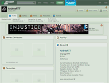 Tablet Screenshot of andreartt.deviantart.com