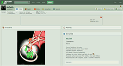 Desktop Screenshot of mrzeth.deviantart.com
