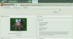 Desktop Screenshot of domo-kun-gallery.deviantart.com
