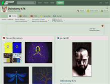 Tablet Screenshot of dichotomy-676.deviantart.com