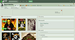 Desktop Screenshot of deus-x-machina.deviantart.com