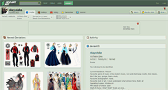Desktop Screenshot of okayutaka.deviantart.com